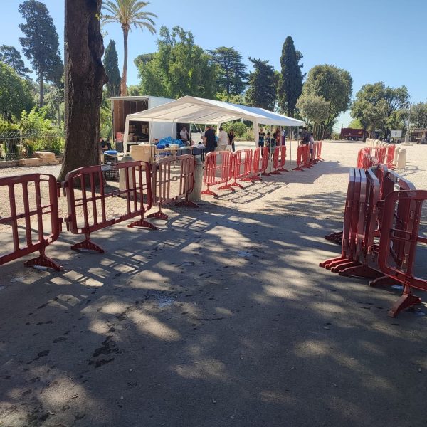 Noleggio transenne Villa Borghese Roma Ecologycal Edil System srl
